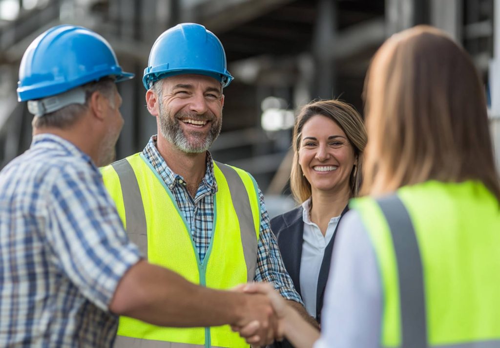 Construction and field services team collaboration