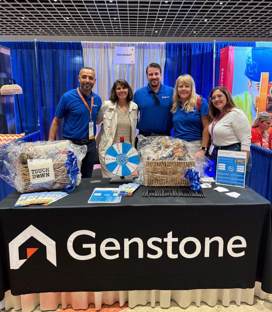 Genstone team attending an industry conference