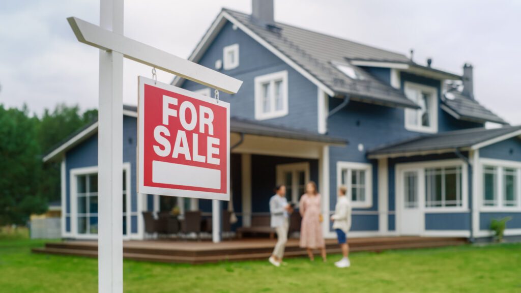 Residential property listed for sale